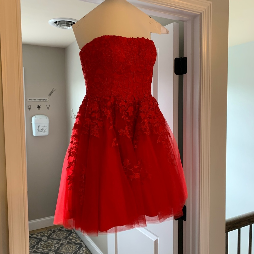 Red Homecoming Dress